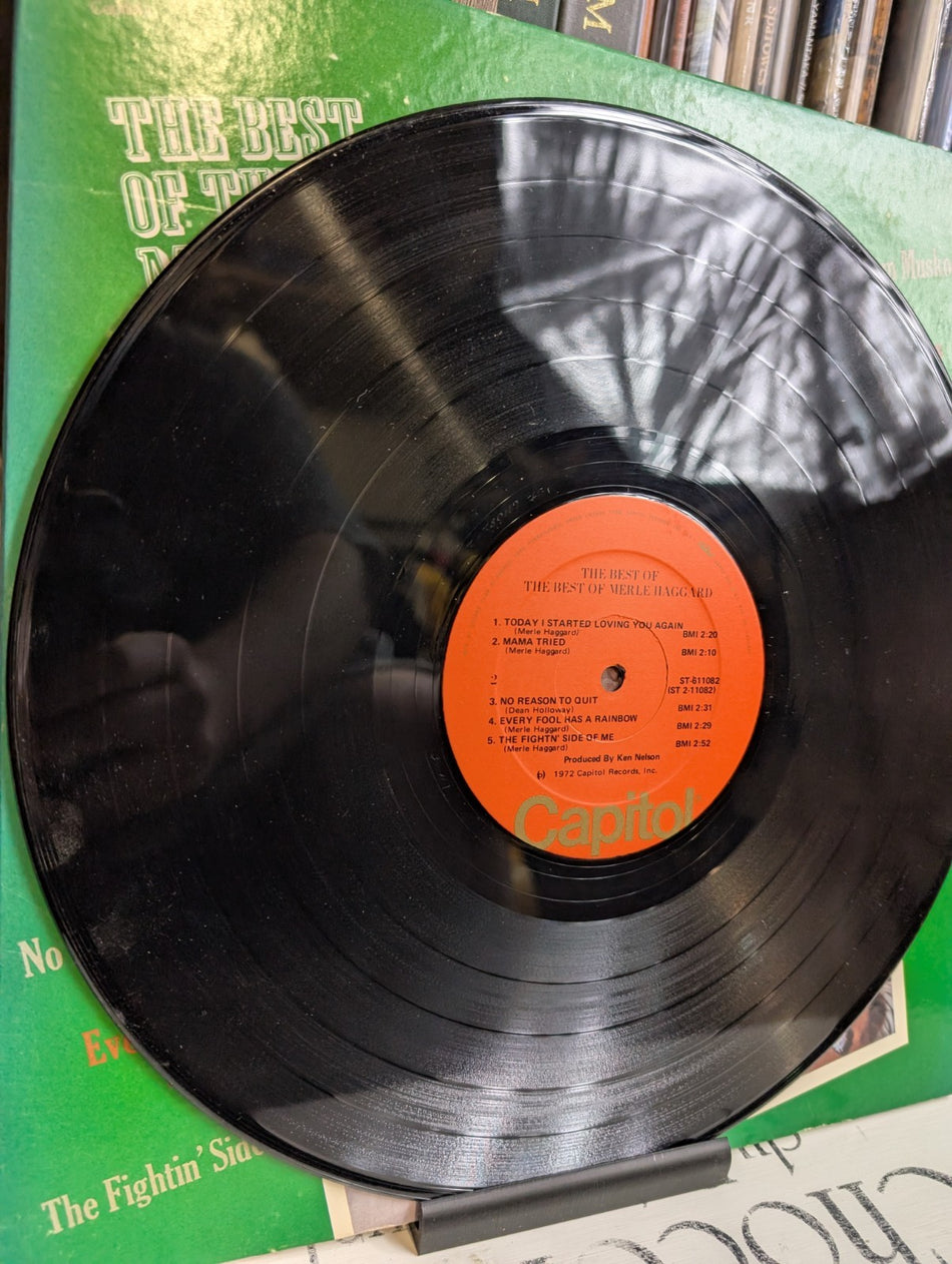 The Best Of the Best Of Merle Haggard   LP Canada 19721