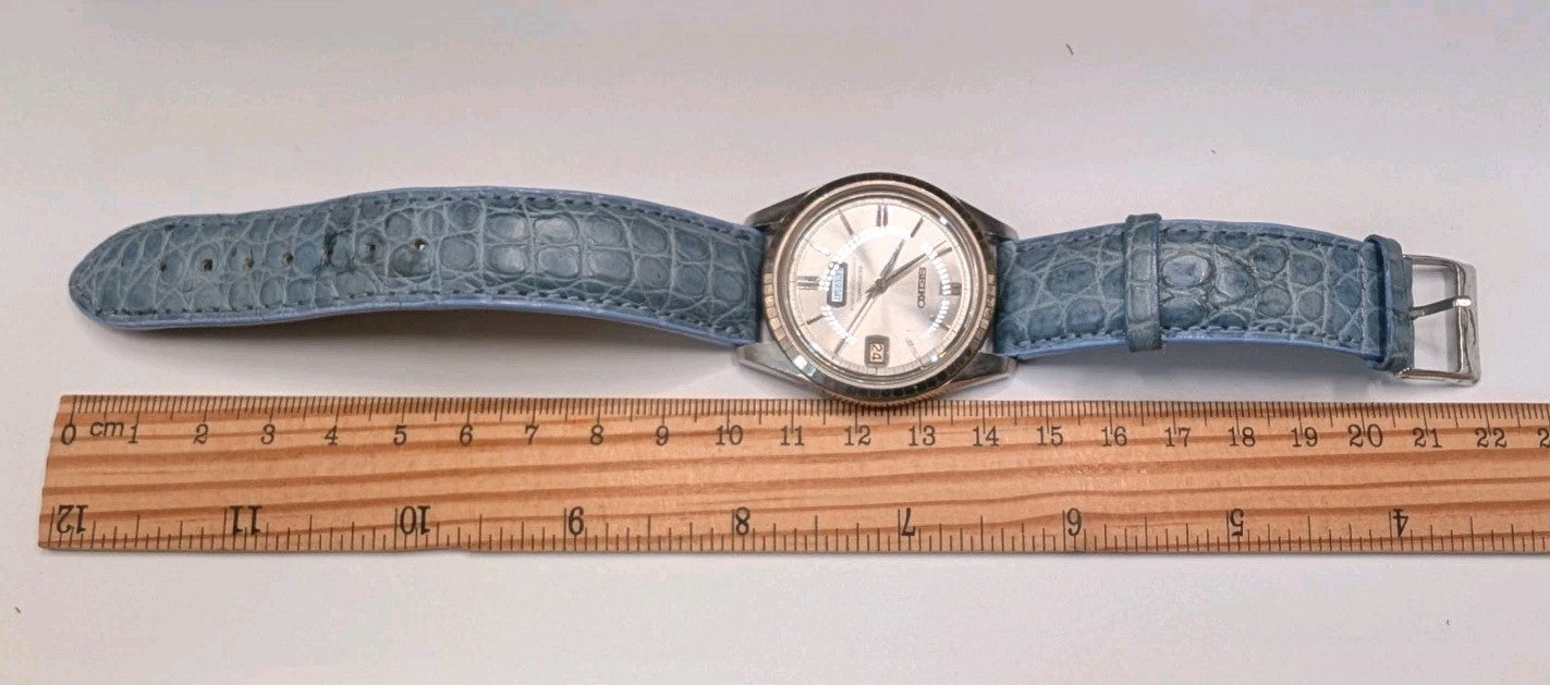 Vintage Seiko Seikomatic 6206 8100 Diashock 26 Jewels Automatic Watch3