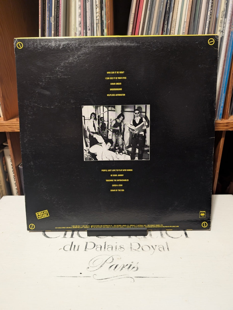 Men At Work   Business As Usual  PCC 90667 Y LP 1