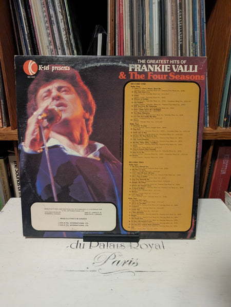 Greatest Hits of Frankie Valli & the Four Seasons, K Tel 2 Album LP Set  VG+1