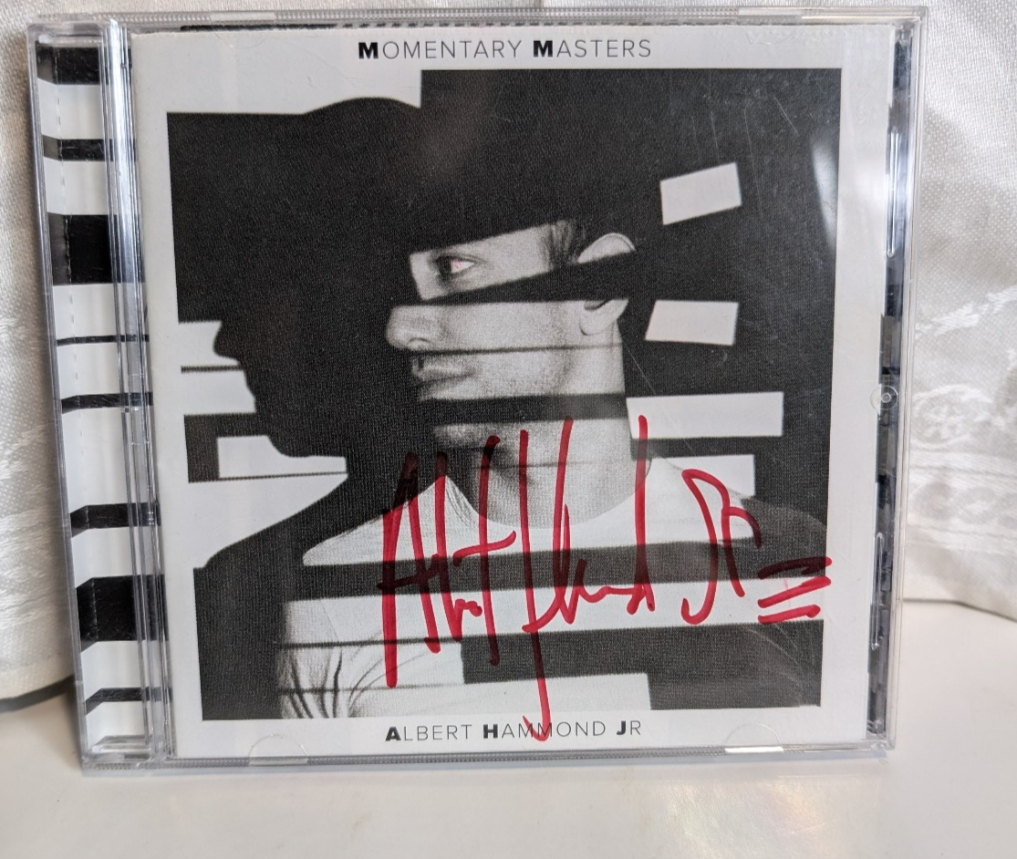 Albert Hammond Jr. – Momentary Masters2015 *AUTOGRAPHED*