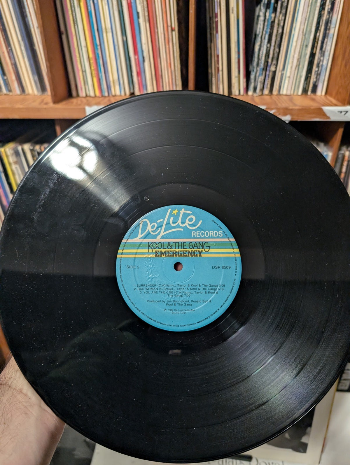 KOOL & THE GANG EMERGENCY 12" LP  VINYL RECORD DE LITE 19844