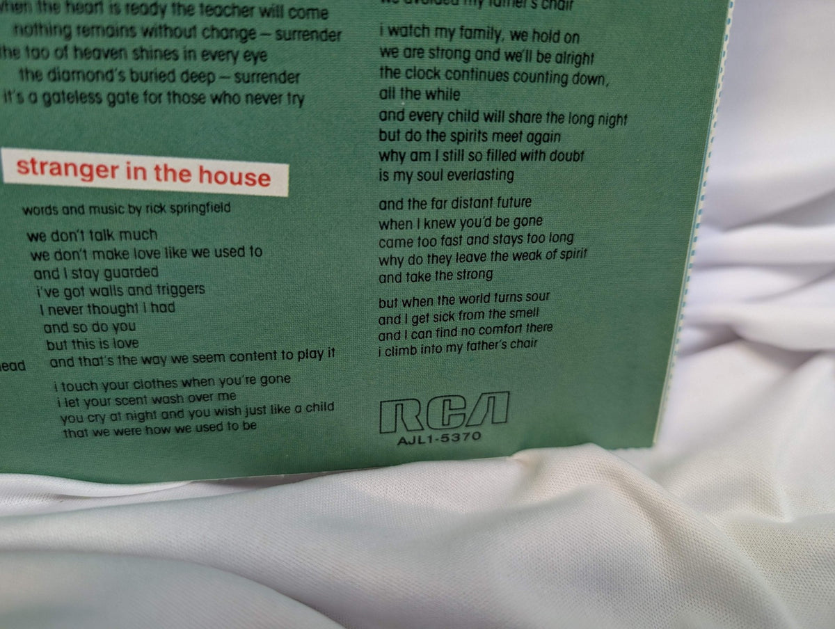 RICK SPRINGFIELD - TOA - LP-ALBUM - 1985 -#AJL1 5370