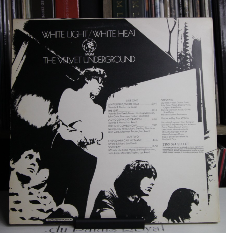 The Velvet Underground – White Light/White Heat  	UK1