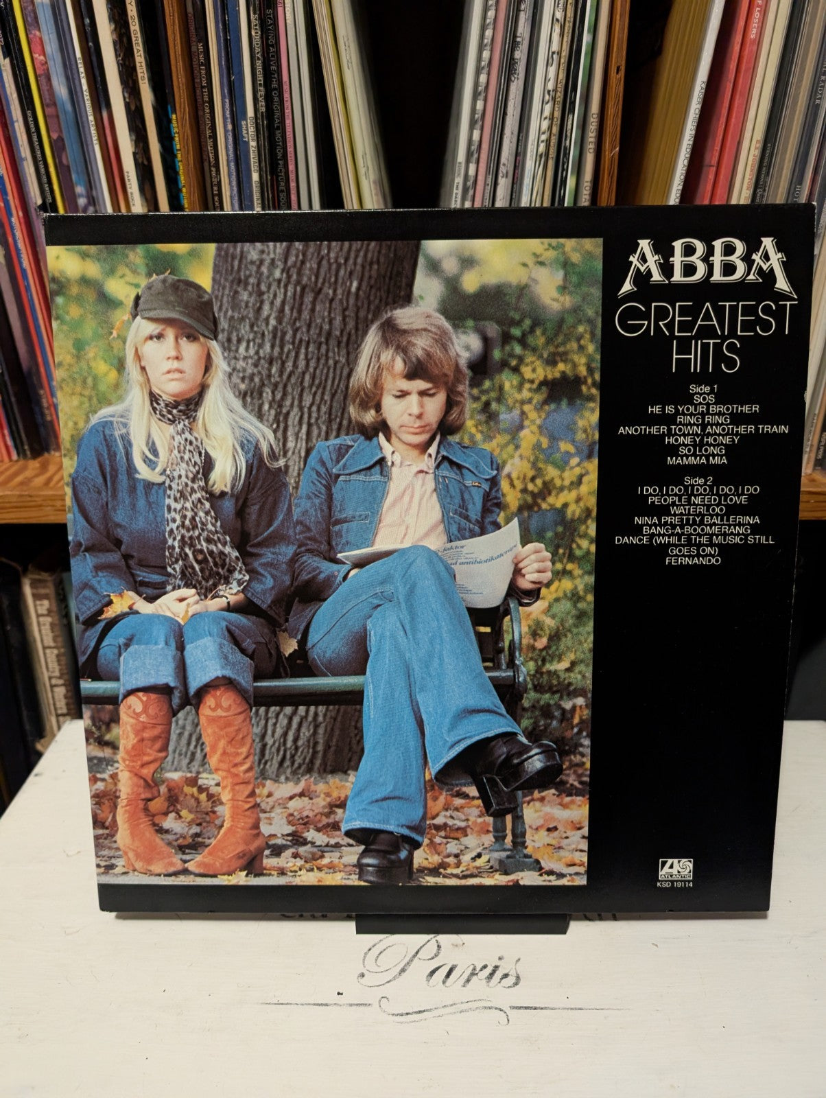 ABBA Greatest Hits LP original 1976 Atlantic ‎Canada SD 18189 Gatefold Vinyl N/M0