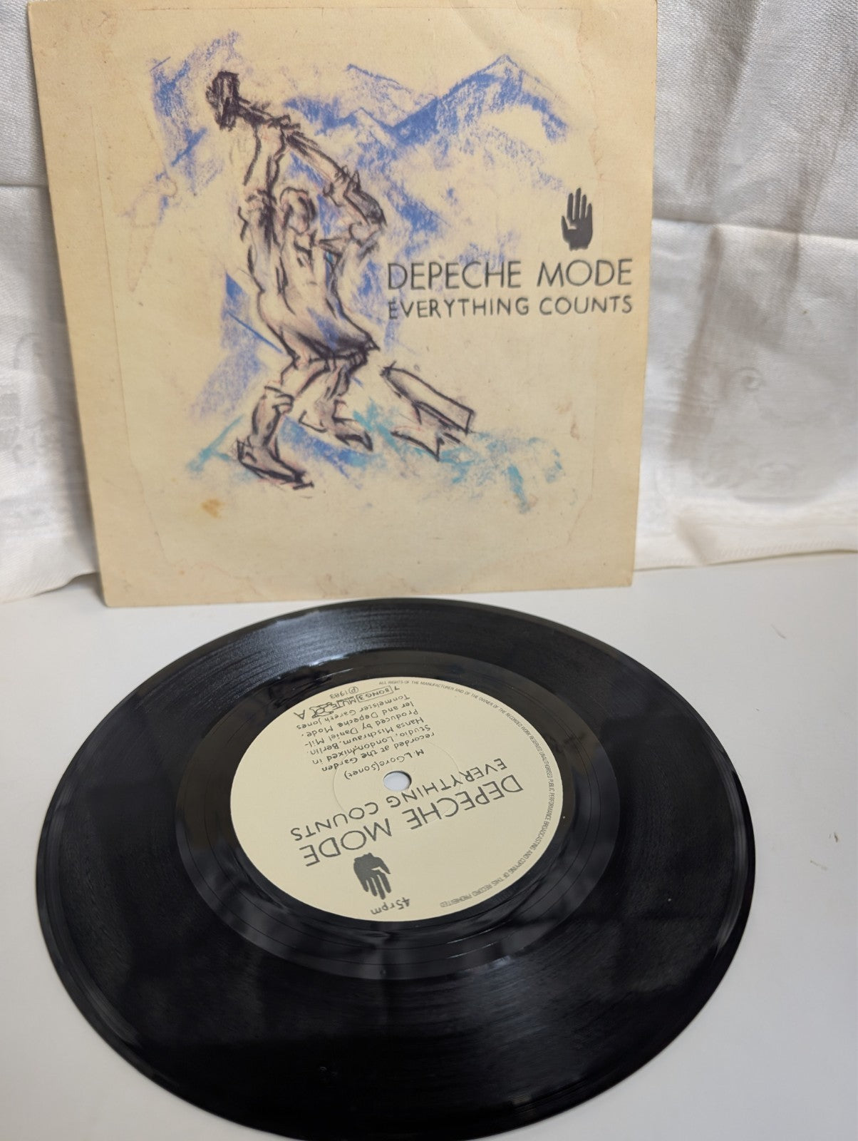 DEPECHE MODE - EVERYTHING COUNTS - 7" RECORD (1983)