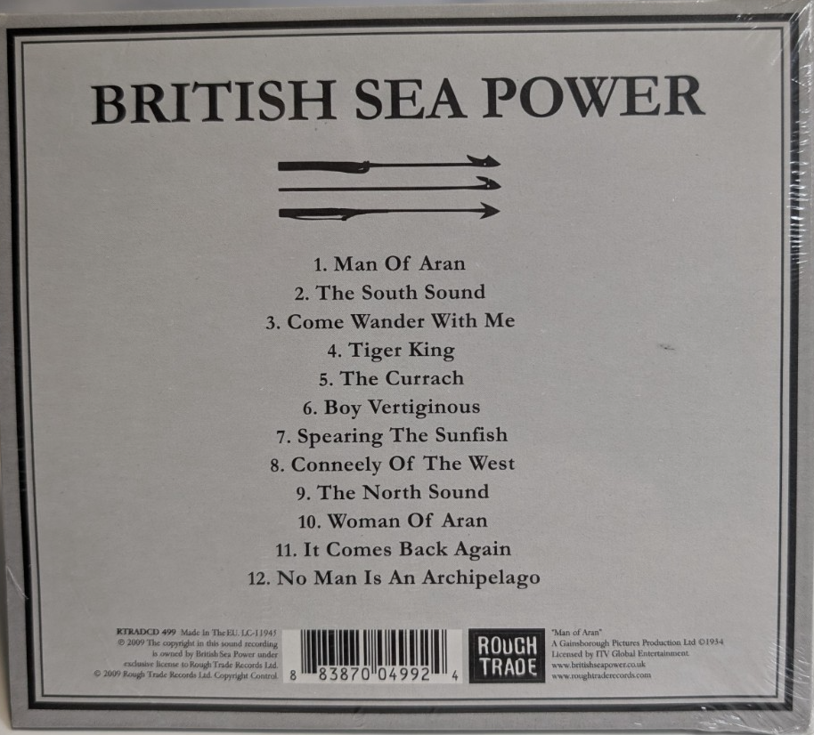British Sea Power   Man from Aran   CD  DVD   2009 UK *NEW*1