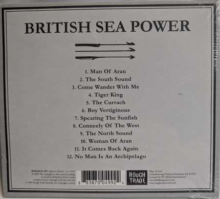 British Sea Power   Man from Aran   CD  DVD   2009 UK *NEW*1