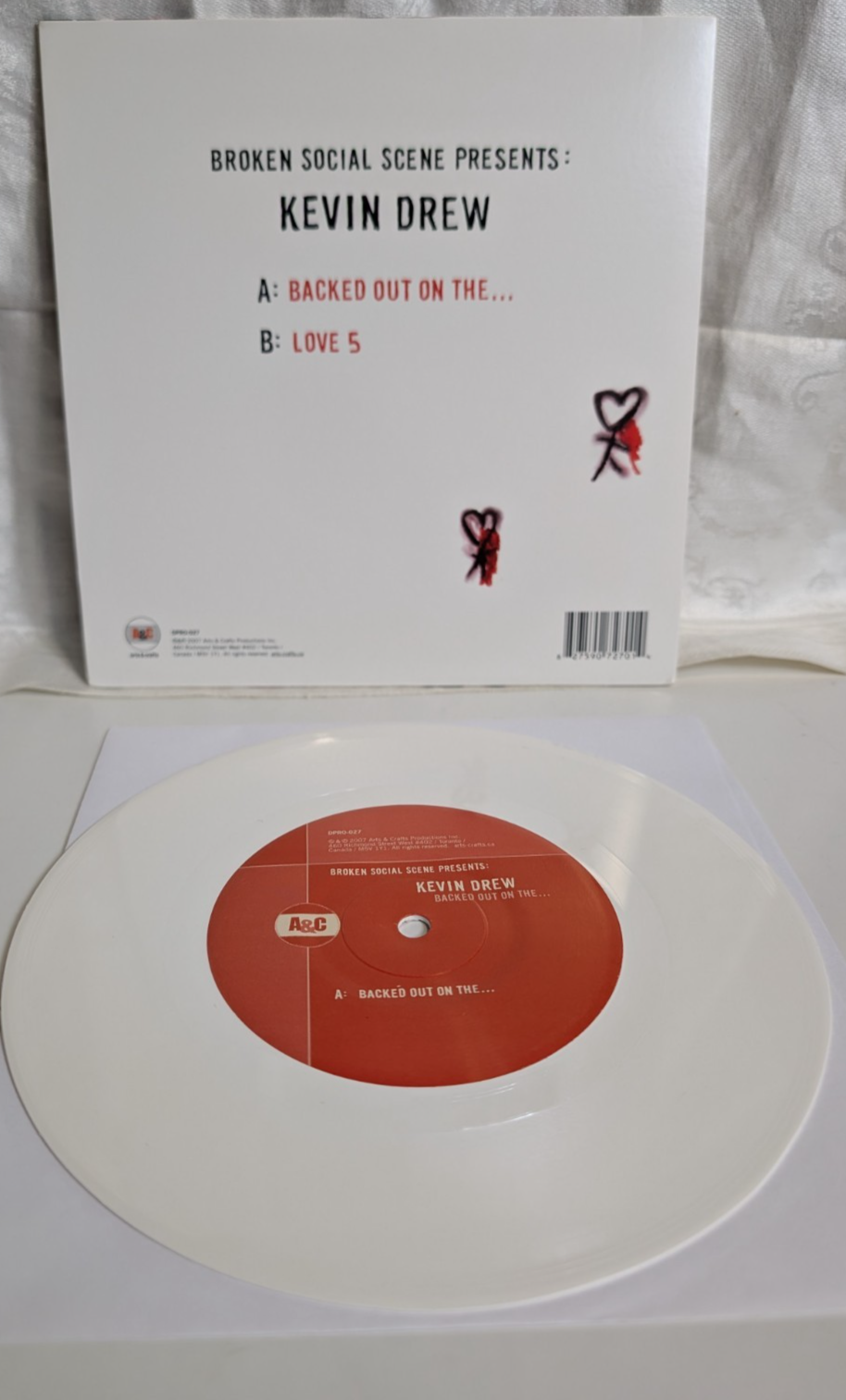 BROKEN SOCIAL SCENE   BACKED OUT OF THE...  7" VINYL1