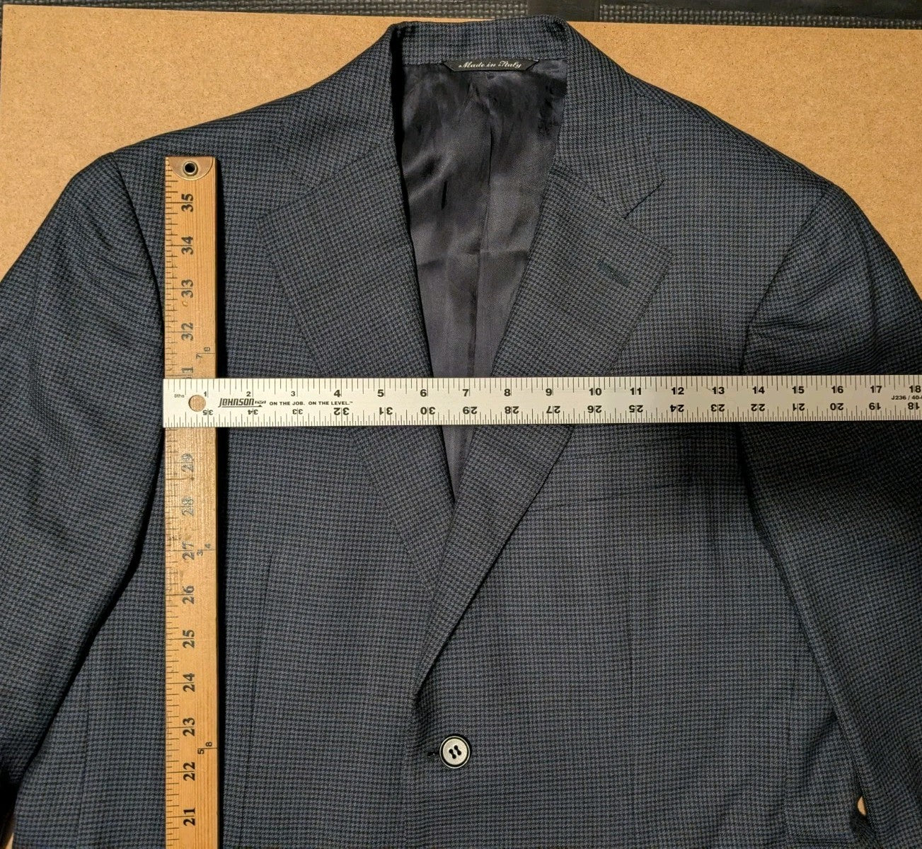 Harry Rosen- Suit Jacket Blazer-italy- 36/52 R6