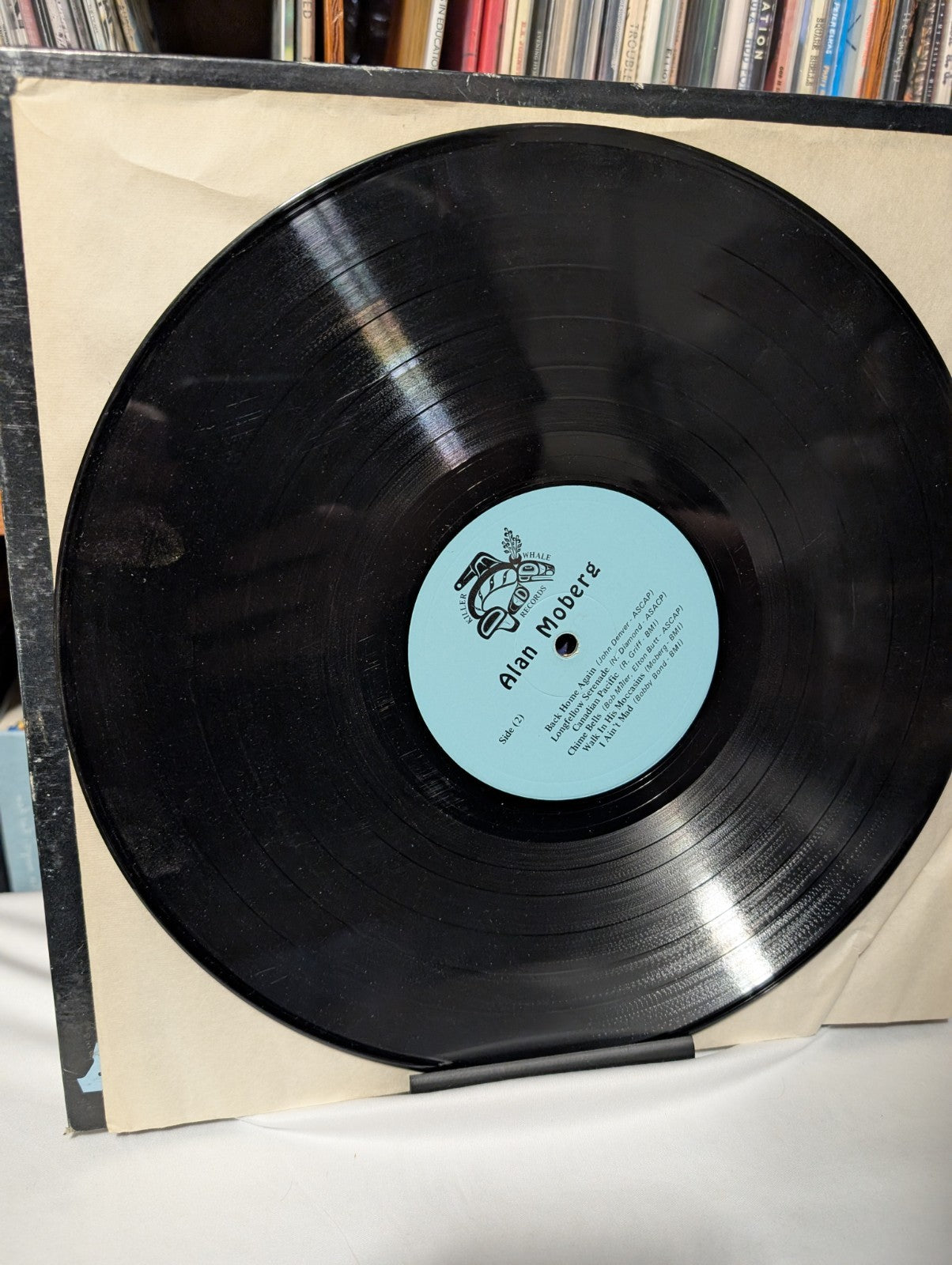 Alan Moberg   Live at the Dell Lounge (Vinyl Record LP) AUTOGRAPHED4