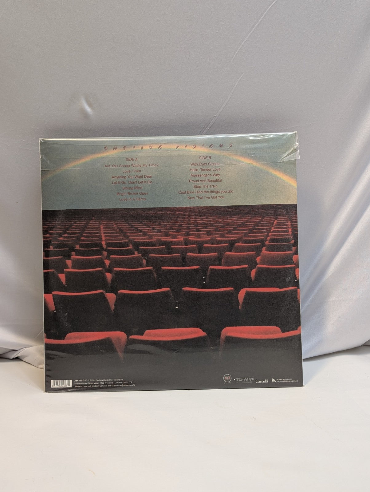 Zeus - Busting Visions - LP - 2012 - CAN #A&C069