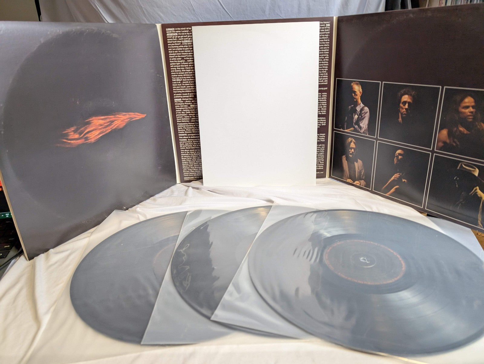 SWANS - THE SEER - 3XLP - 12" RECORDS - INC. OG POSTER