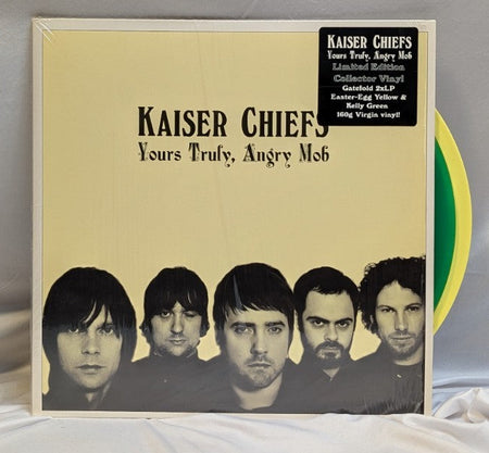 KAISER CHIEFS - YOURS TRULY, ANGRY MOB -LMT, YLW, GREEN "12 RECORD