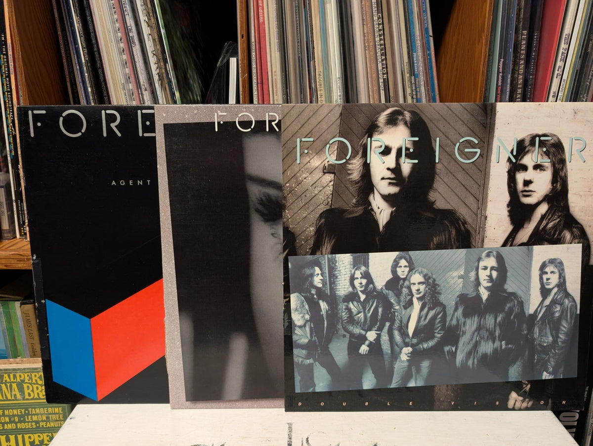 Foreigner Vinyl Record Lot   3 Albums 12" Vinyl Record Canada0