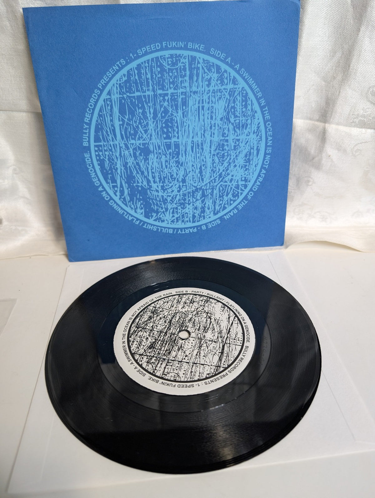 1-SPEED FUKIN' BIKE - A SWIMMER IN THE OCEAN IS NOT AFRAID OF THE RAIN - 7"