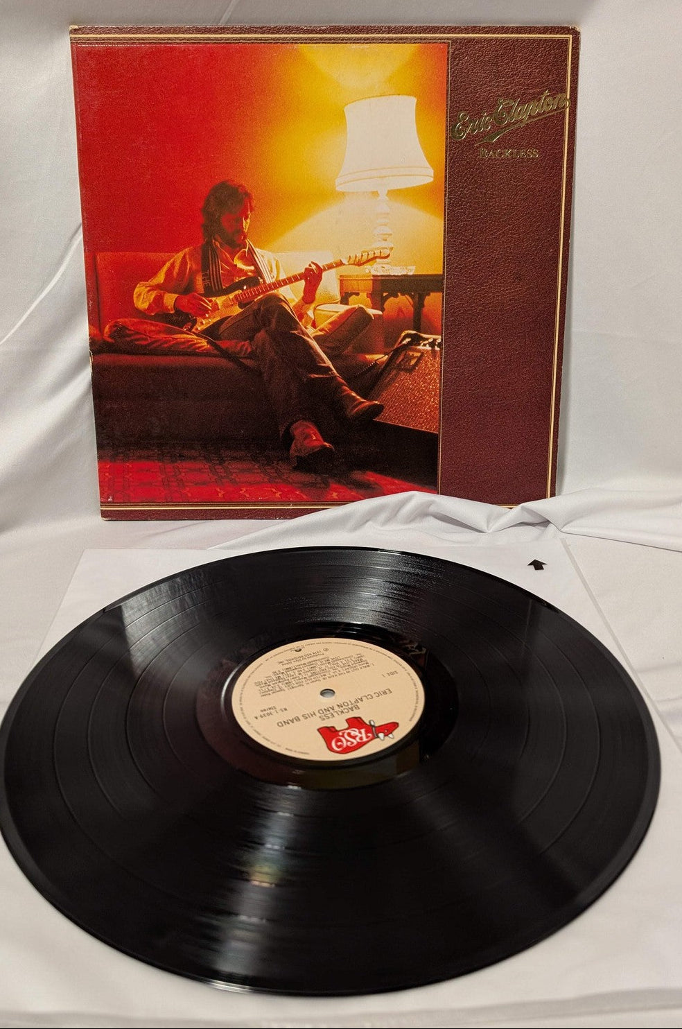 ERIC CLAPTON - BACKLESS - LP- GATEFOLD- CAN - RS#-1-3039