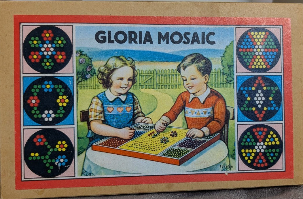Vintage German Gloria Mosaic Game - New - Sealed