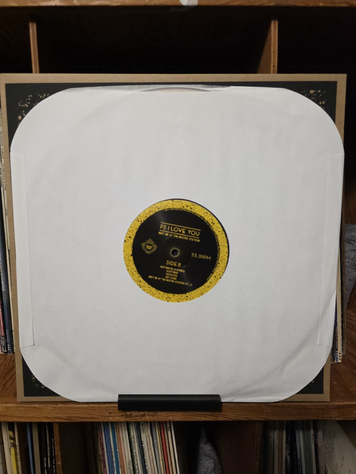 PS I LOVE YOU  MEET ME AT THE MUSTER STATION  2010 CANADA, Clear Vinyl - 12"3
