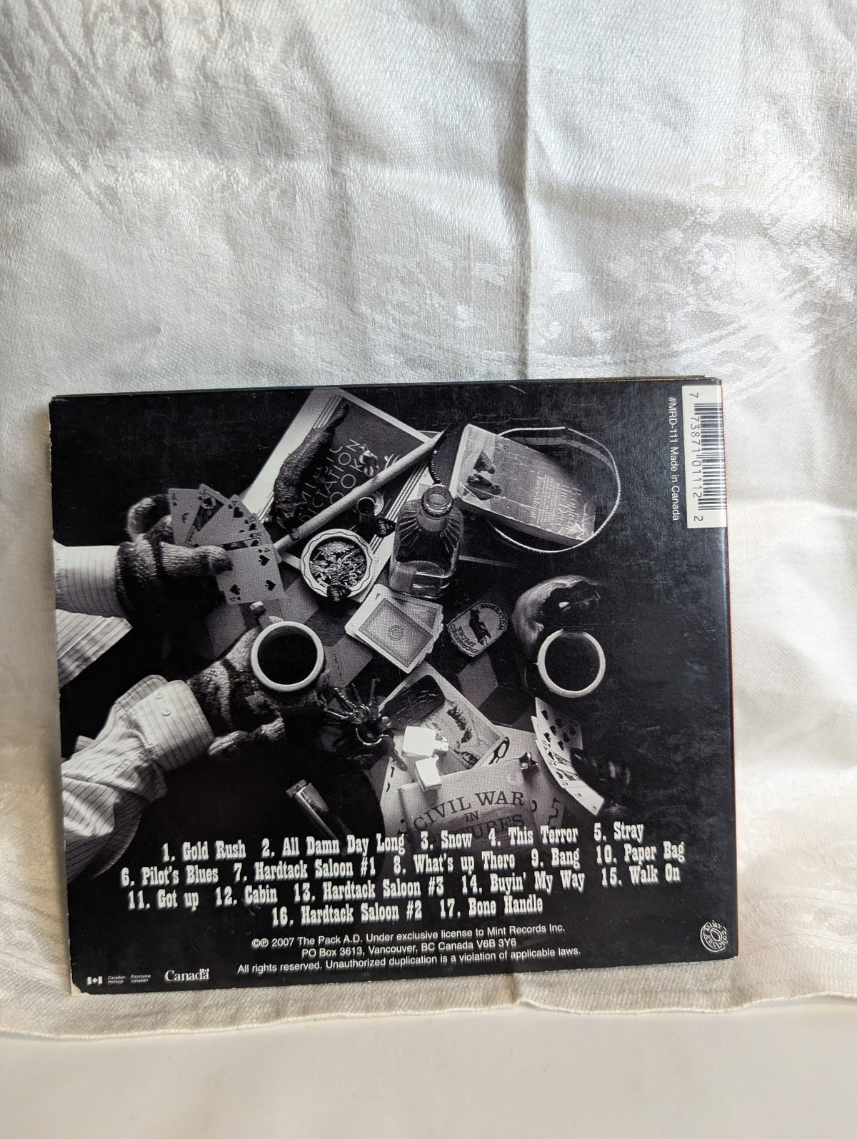 Tintype   The Pack A.D.   2008 – Canada CD, Reissue, Album  Autographed1