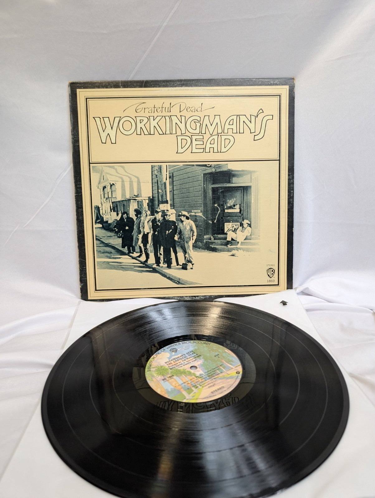 THE GREATFUL DEAD- THE WORKING MANS DEAD - LP - REISSUE - 1973 - CAN #WS 1869