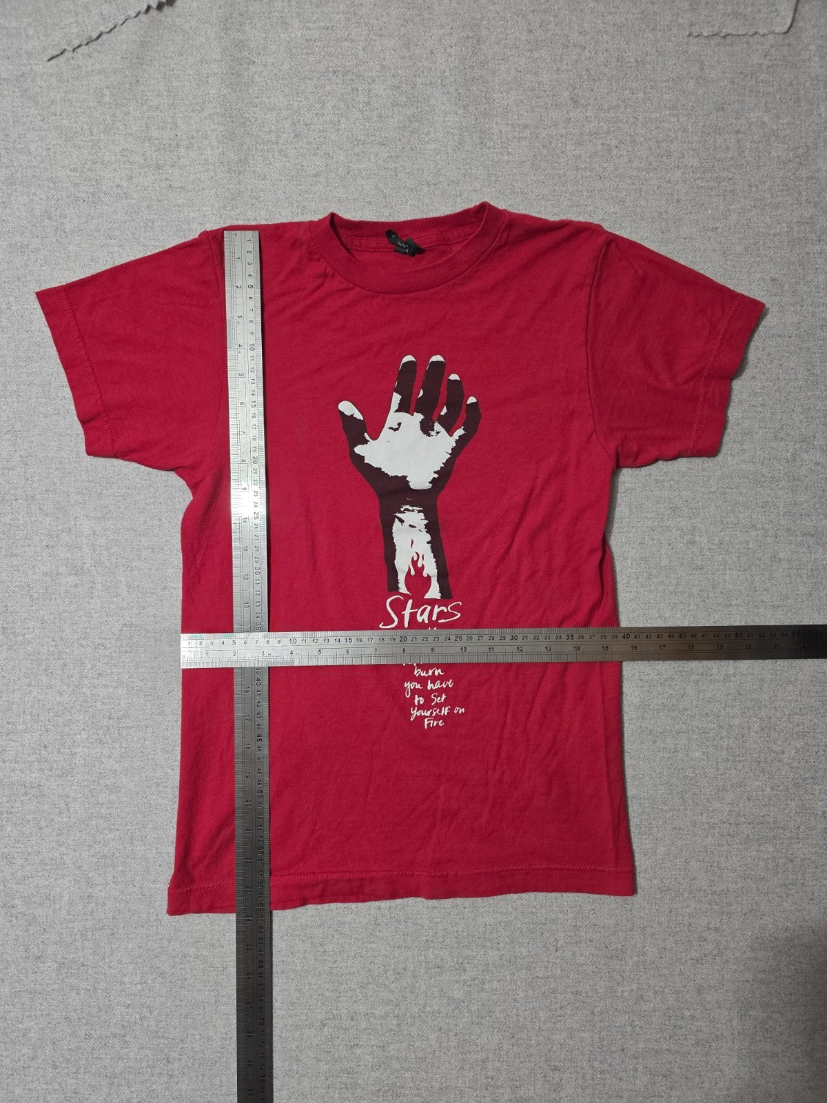 Stars   Set Yourself On Fire  Band T shirt Extra Small4