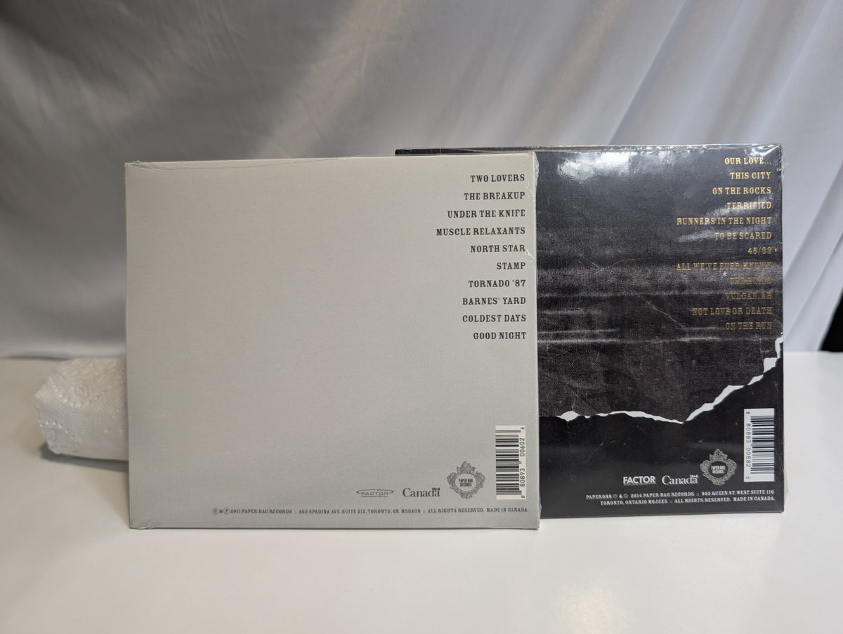 THE RURAL ALBERTA ADVANTAGE    MENDED WITH GOLD + DEPARTING  CD   NEW3