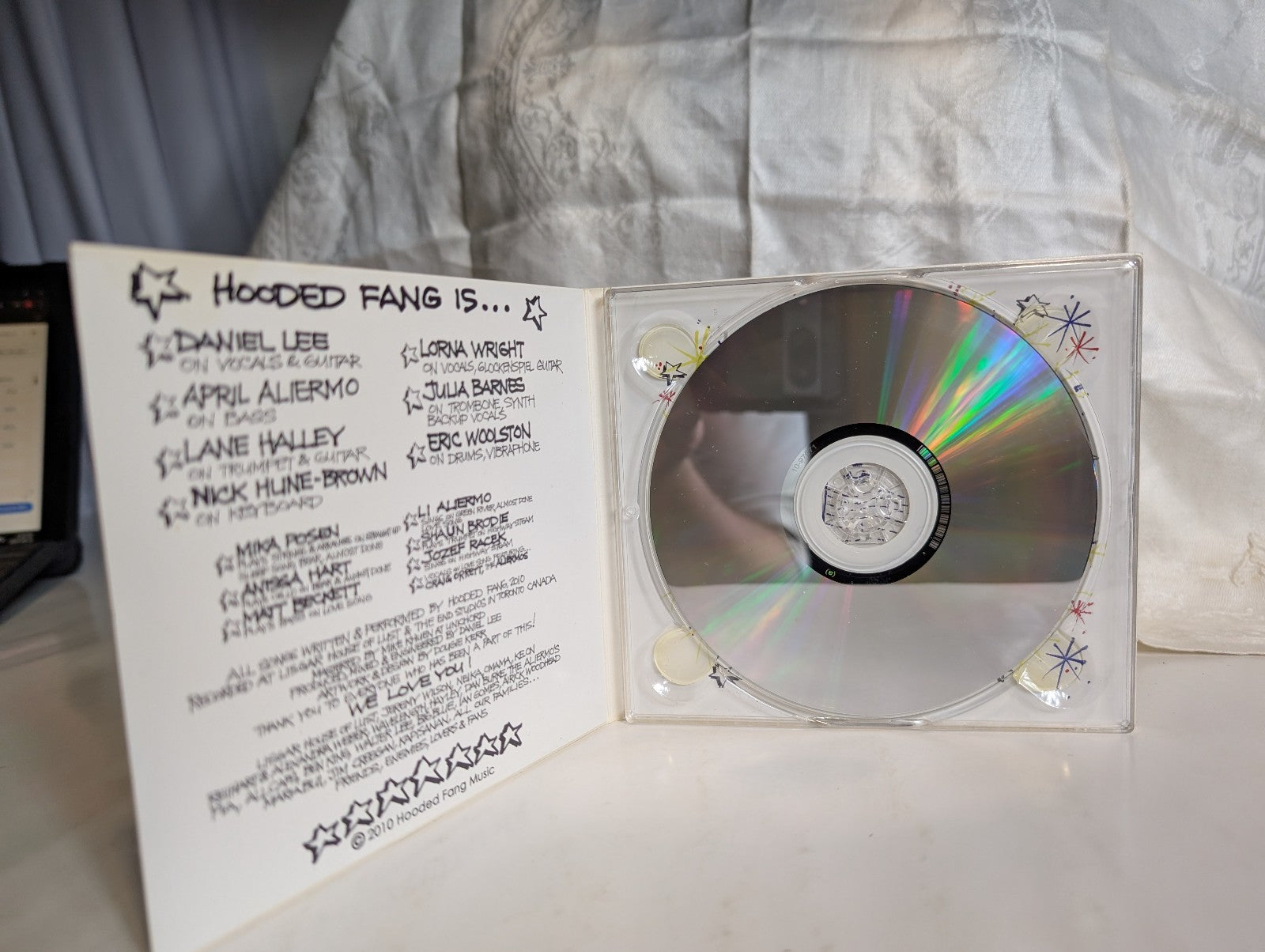 Hooded Fang AlbumHooded Fang2010 – CanadaCD, Album Digipak*autographed*