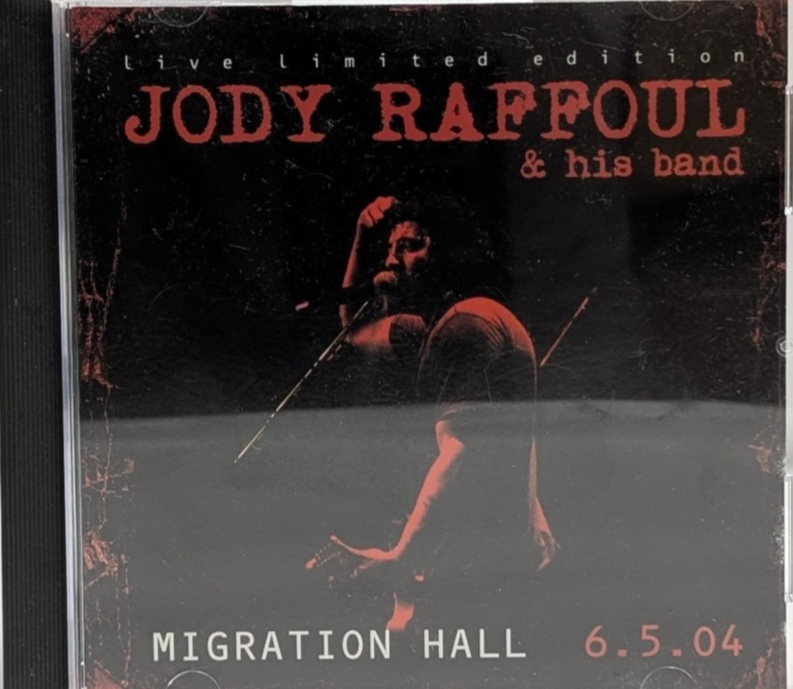 Jody Raffoul - Live at Migration Hall - CD- 2004-*RARE*