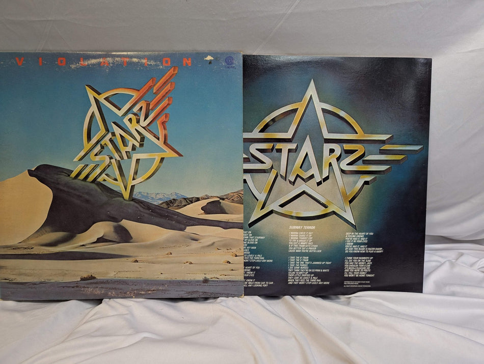 STARZ   VIOLATION   1977   LP  OG SLEEVE  ALBUM #SW 116170