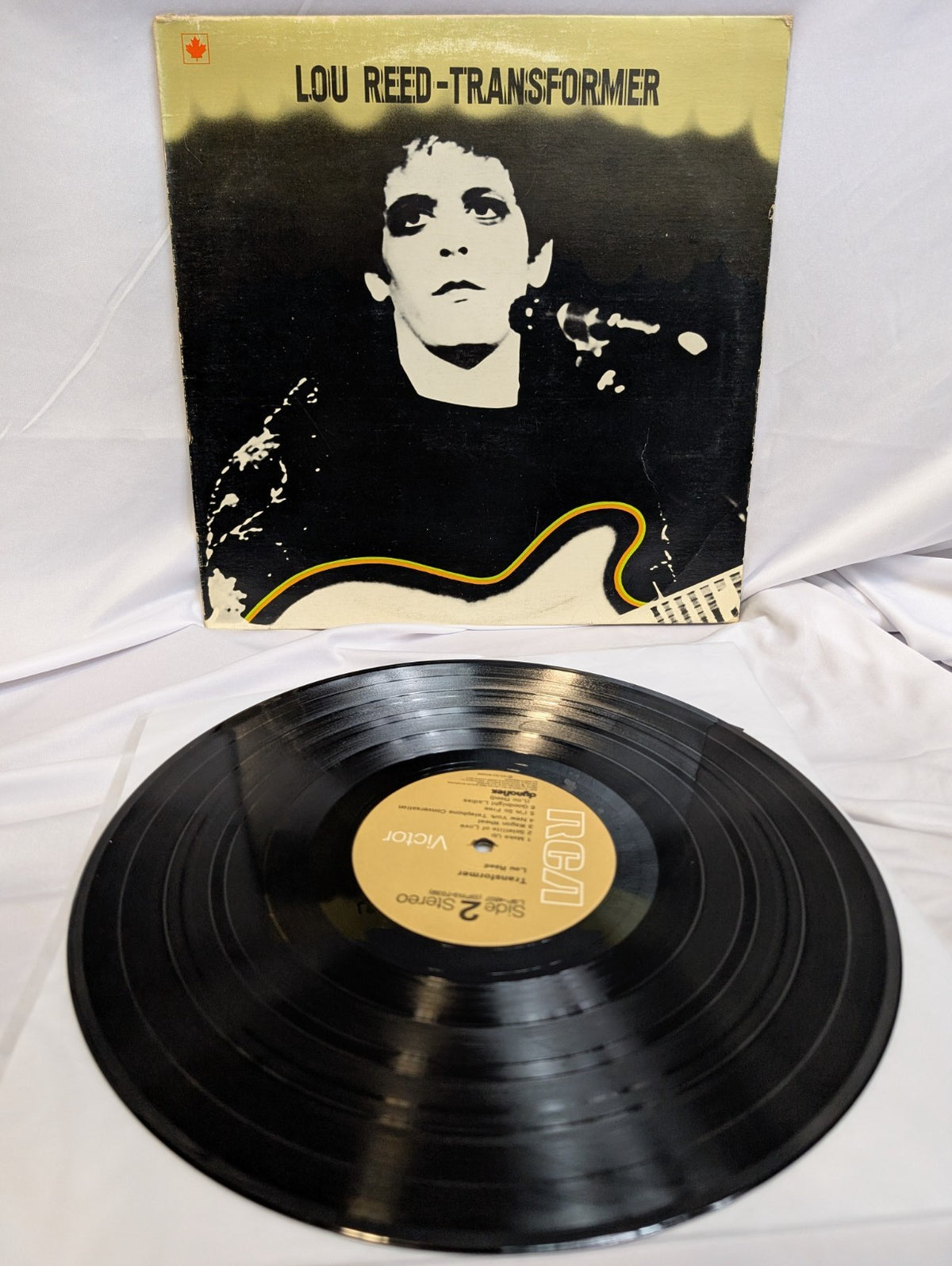 LOU REED - TRANSFORMER - 1976 - LP-REISSUE - #LSP-4807