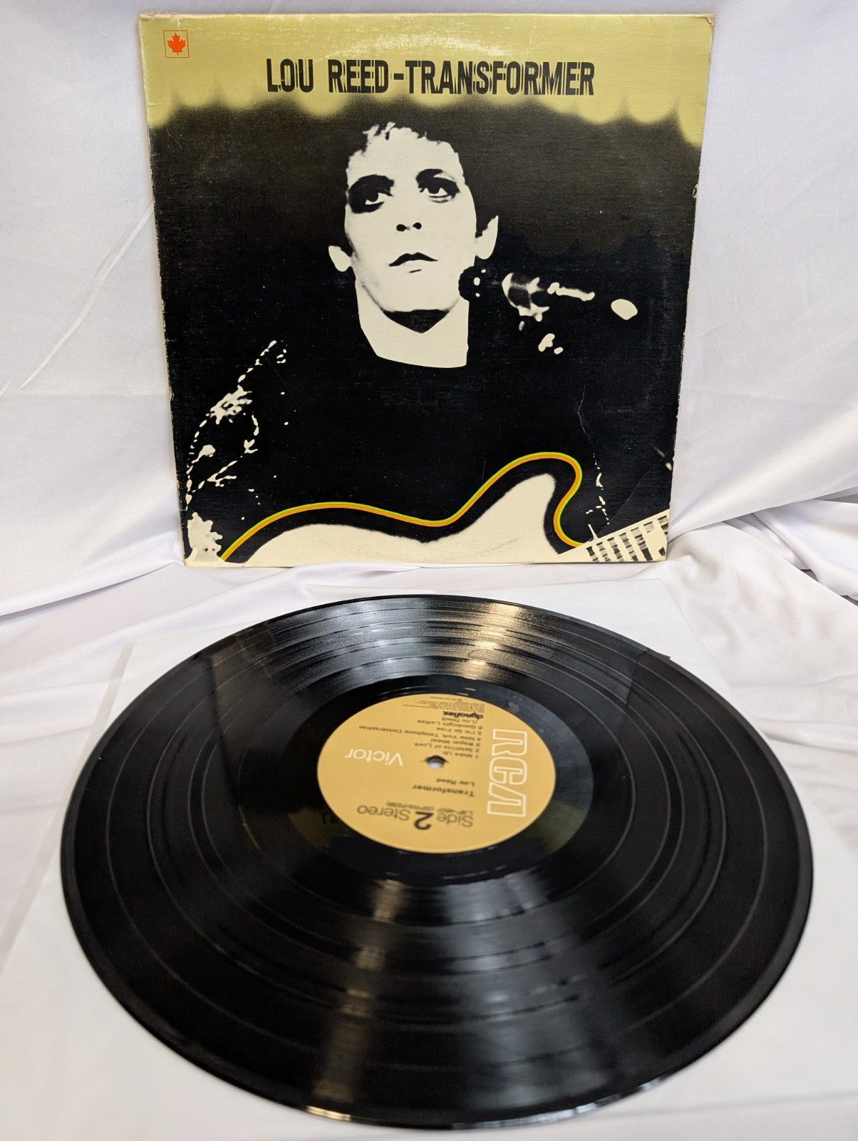 LOU REED - TRANSFORMER - 1976 - LP-REISSUE - #LSP-4807