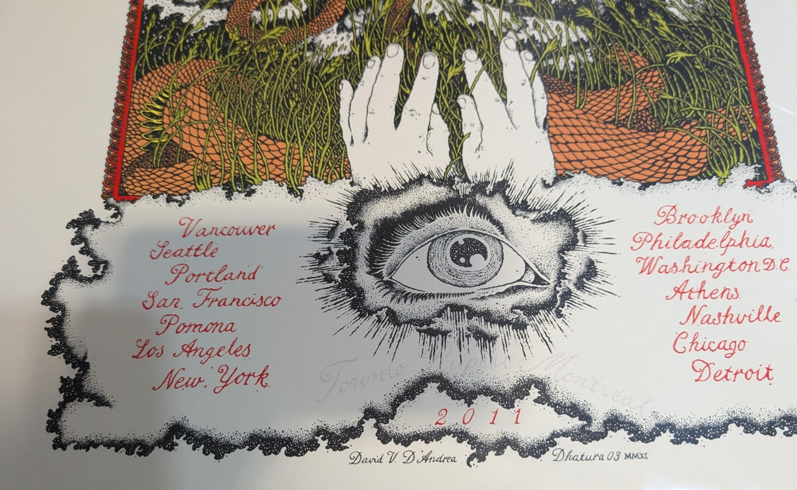 Godspeed You! Black Emperor 2011 U.S. Poster