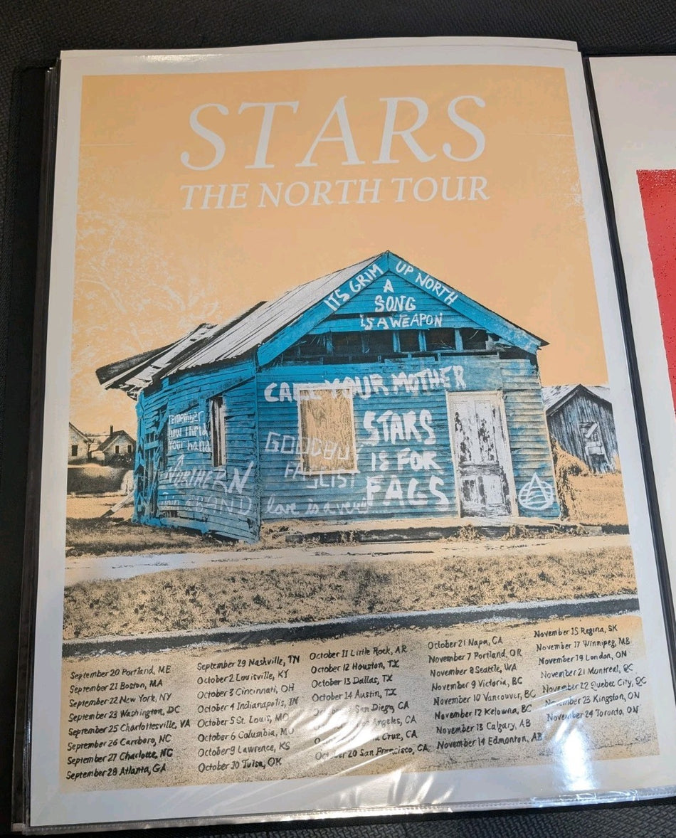 Stars   2013 North Tour  Screen Print0
