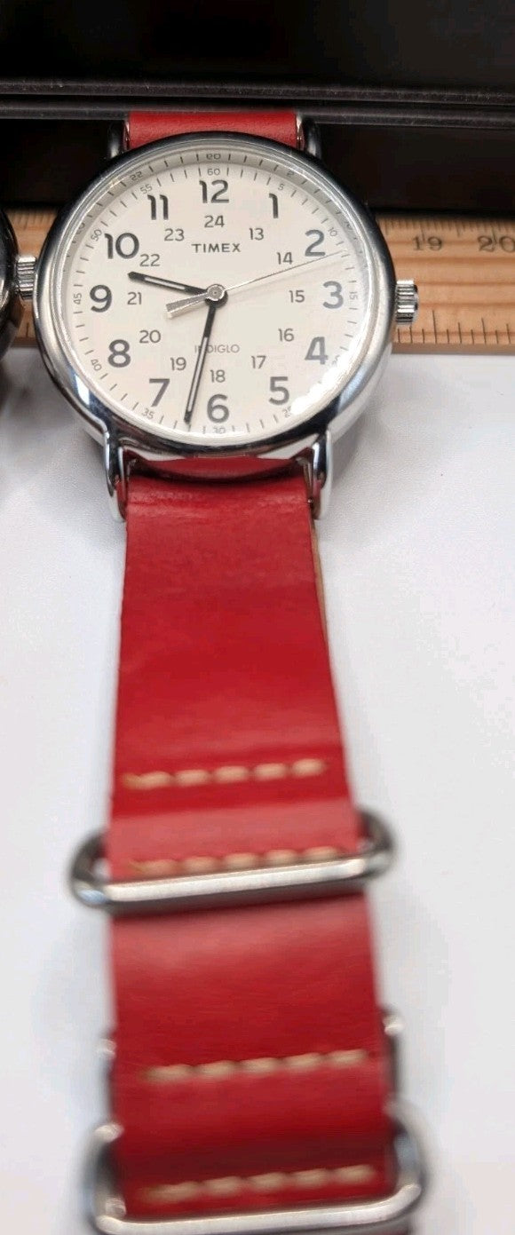 Timex   indiglo Wristwatch x2  Lot working7