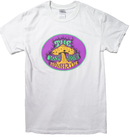 The Orange Alabaster Mushroom   T shirt   Rare Print   SizeSmall0