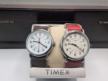 Timex   indiglo Wristwatch x2  Lot working0