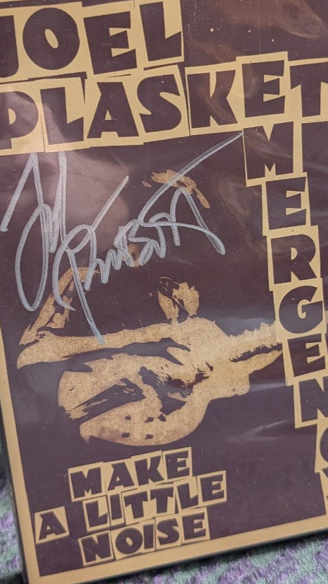Make A Little NoiseJoel Plaskett Emergency2006 – CanadaDVD,*autographed*