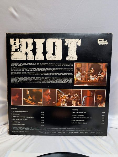 H.P. RIOT  LP  ALBUM #1974   GATEFOLD   #CSPS 7891