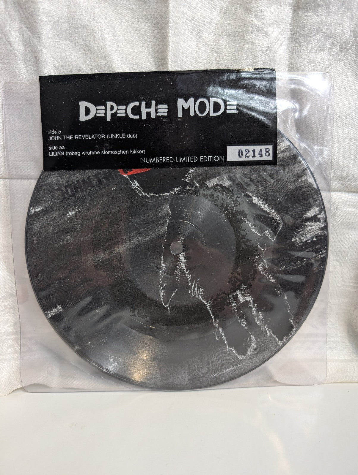 DEPECHE MODE   JOHN REVELATOR (UNKLE)/LILIAN  7" RECORD *FACTORY SEALED* LTD #'D0