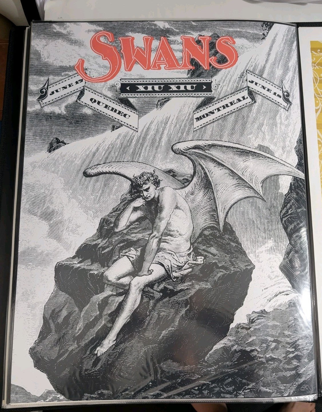 Swans   Montreal Quebec Official 2014 Concert Poster0