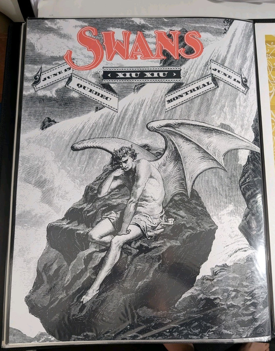 Swans   Montreal Quebec Official 2014 Concert Poster0
