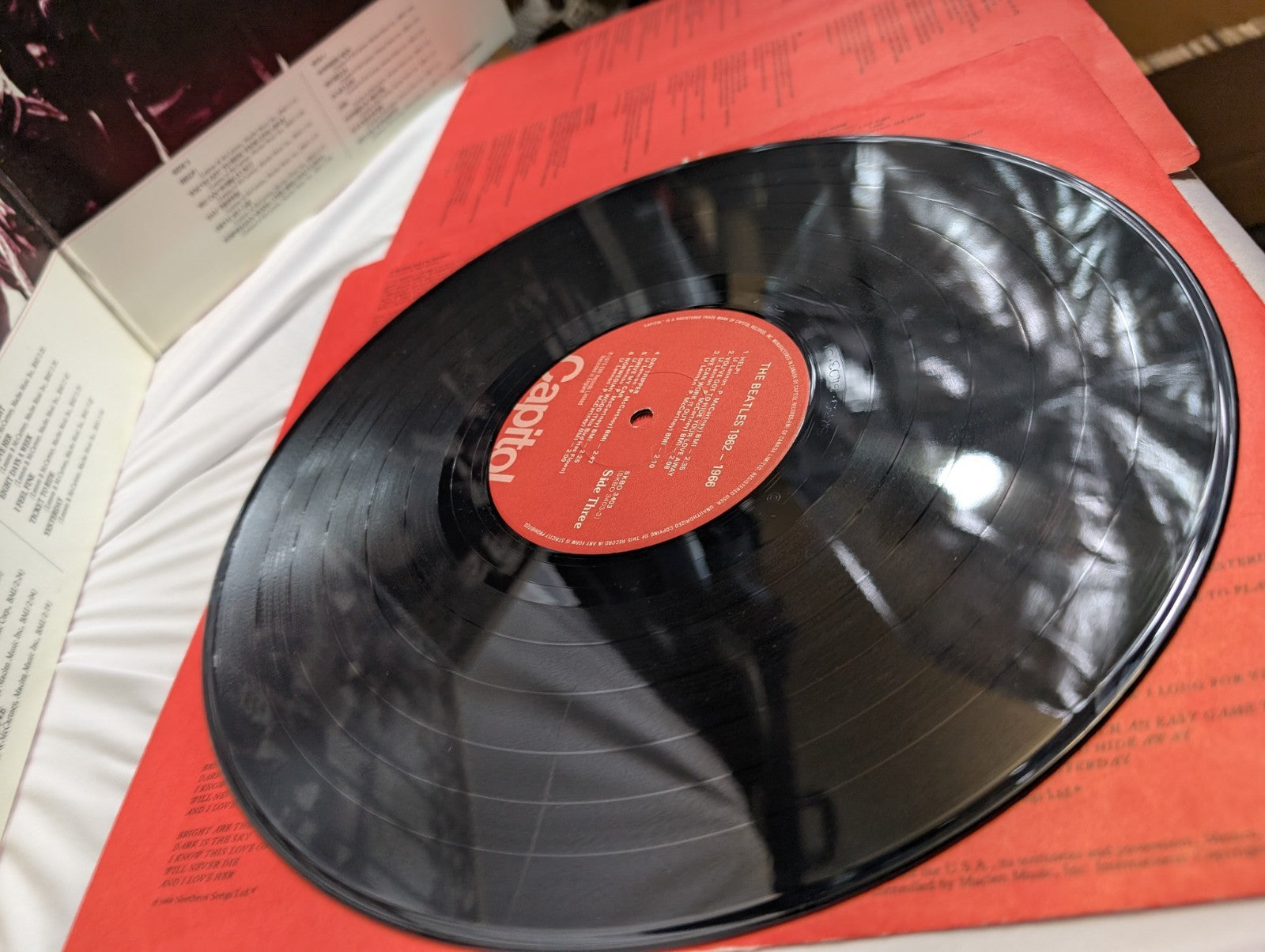 THE BEATLES   1962   1966   12" VINYL   CAN PRESS   OG PRINTED SLEEVES5