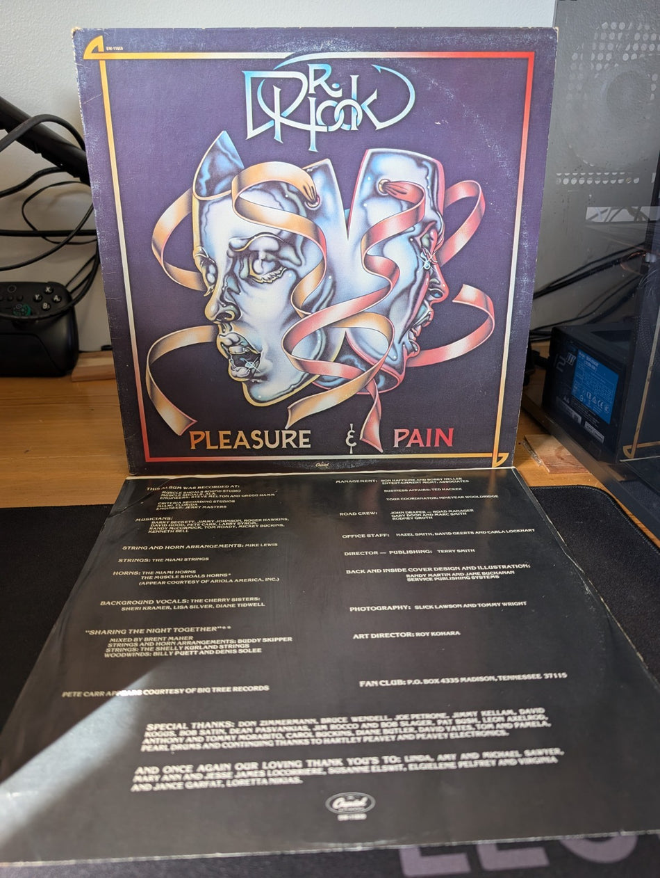 DR. HOOK   PLEASURE & PAIN  LP   1978   CAN #SW 118590