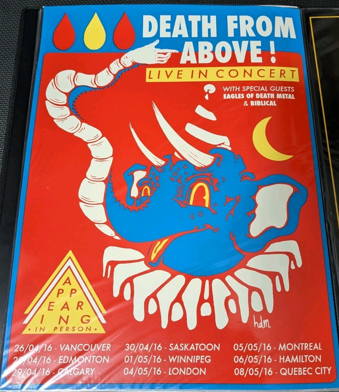 Death From Above 1979  Eagles of Death Metal  Screen Print 18x240
