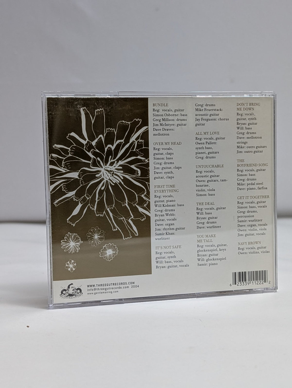 Gentlemen Reg - Darby & Joan - CD - 2004 *AUTOGRAPHED