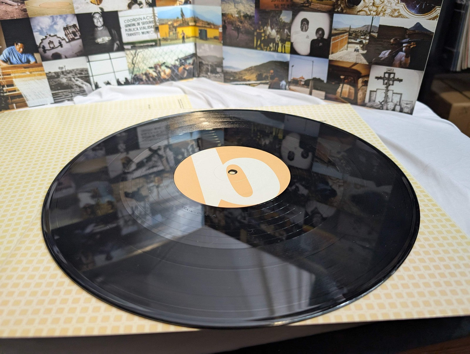 BEIRUT - MARCH OF THE ZAPOTEC AND REALPEOPLE HOLLAND- 12" VINYL W/HYPE STICKER