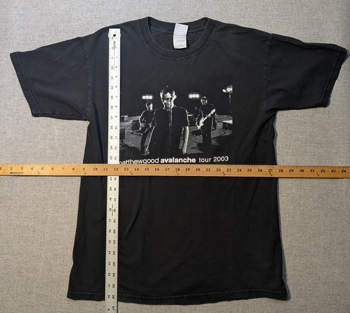 Matthew Good   2003 Avalanche Tour Shirt   SzM   AUTHENTIC10