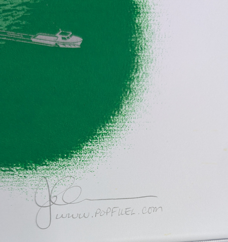 Stars - Popfuel Silkscreen - OOP 2008 