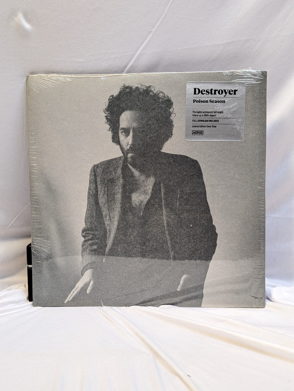 DESTROYER   POISON SEASON   LIMITED EDITION CLEAR VINYL   SEALED   W/ HYPE *NEW*0